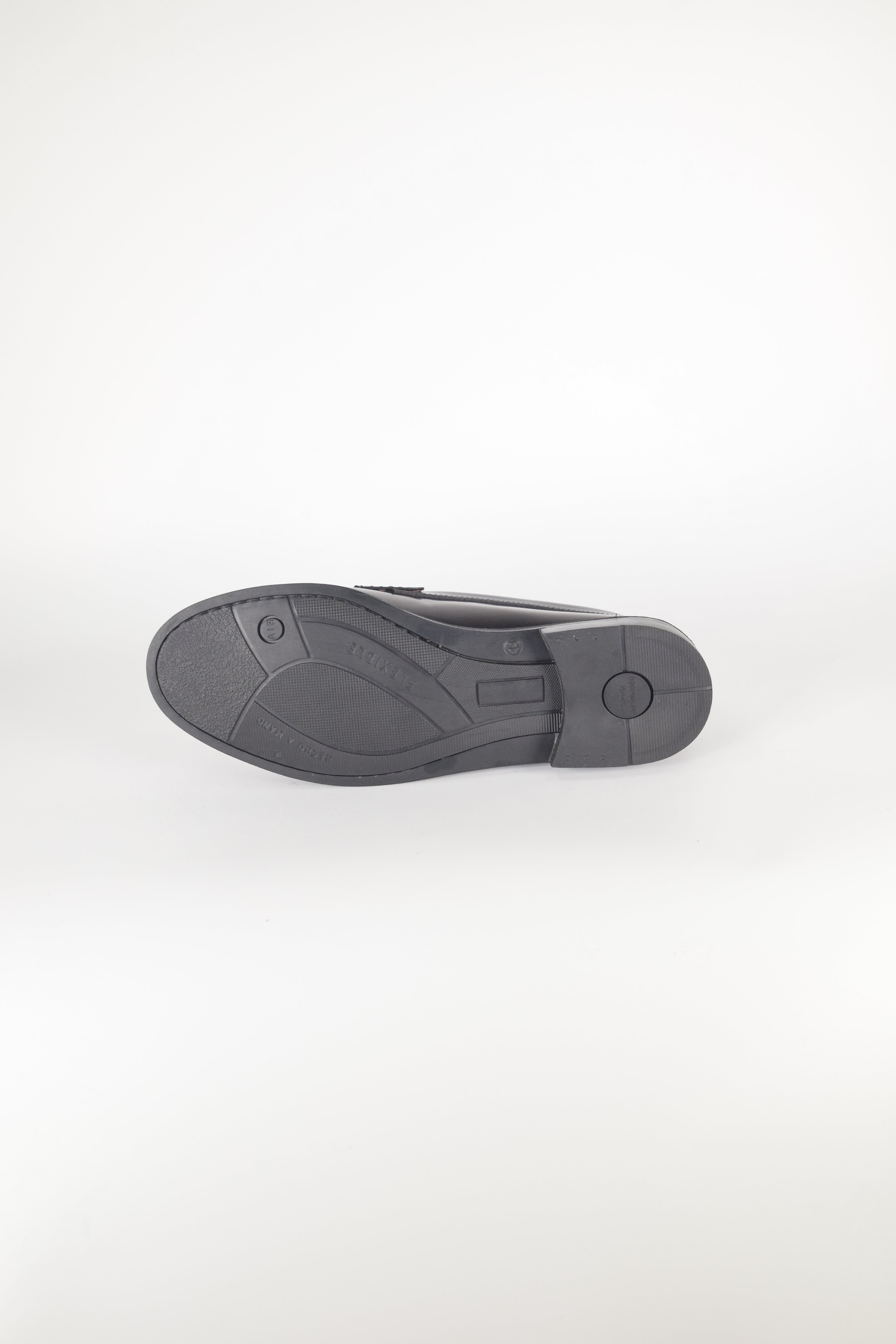 Leather Loafers Elegance - Women-Rubber-outsole