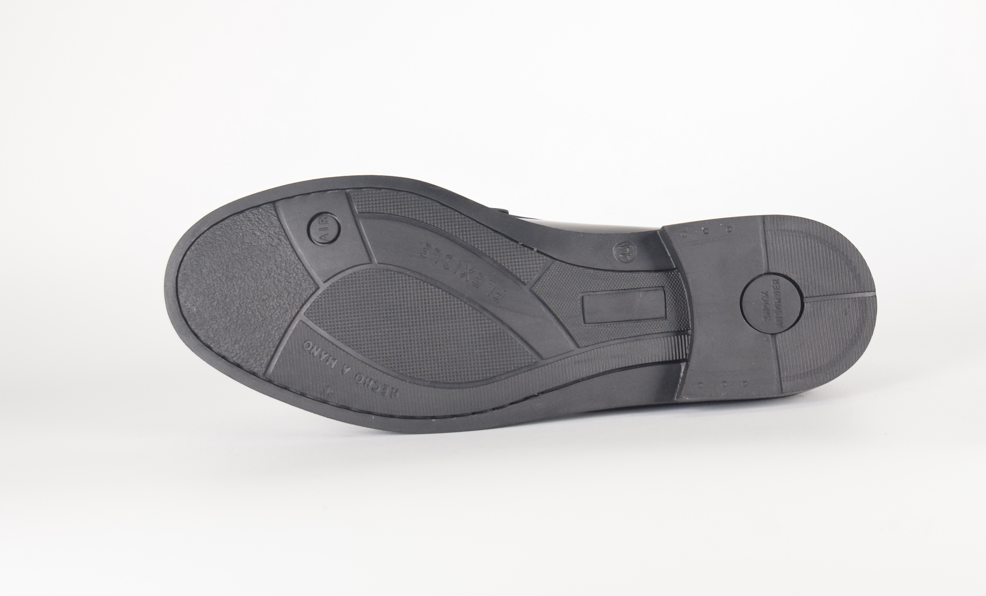 Mocasines de piel Elegancia - Mujer - Burdeos - Suela de Goma