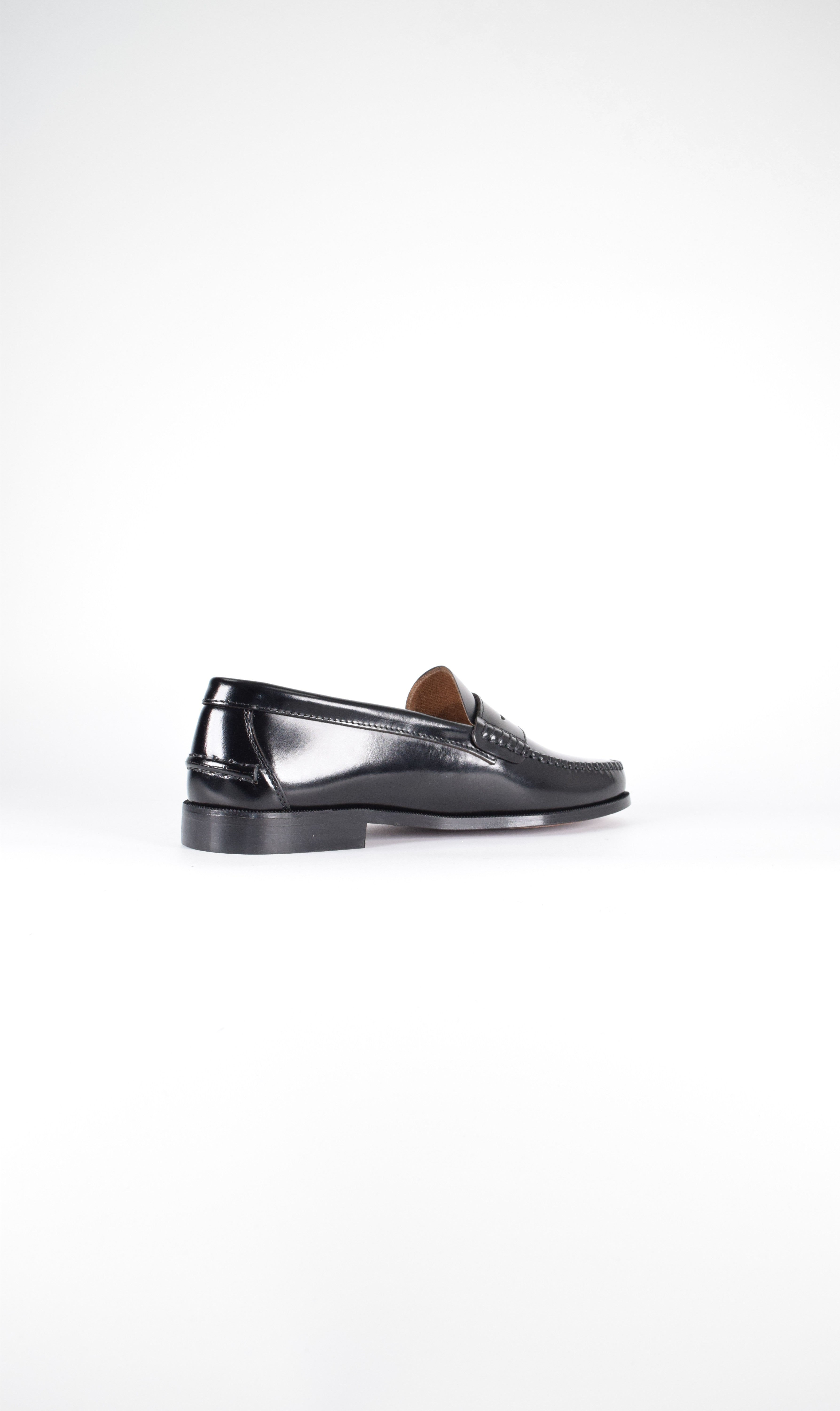 Mocasines de piel Elegancia - Hombre Negro