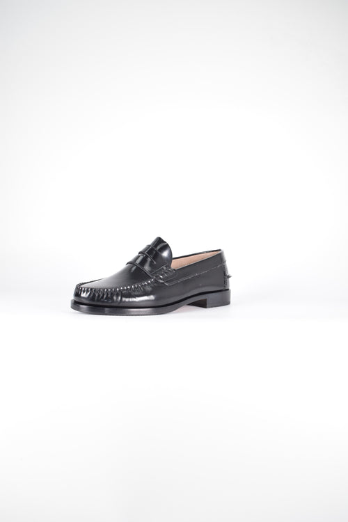 Mocasines de piel Confort - Hombre Negro